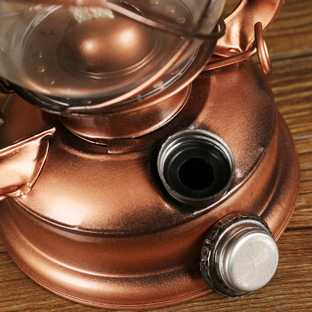 

1Pcs Vintage Lamp Iron Sturdy Halloween Camping Light Decor Lamp Hanging Lantern Camping Light