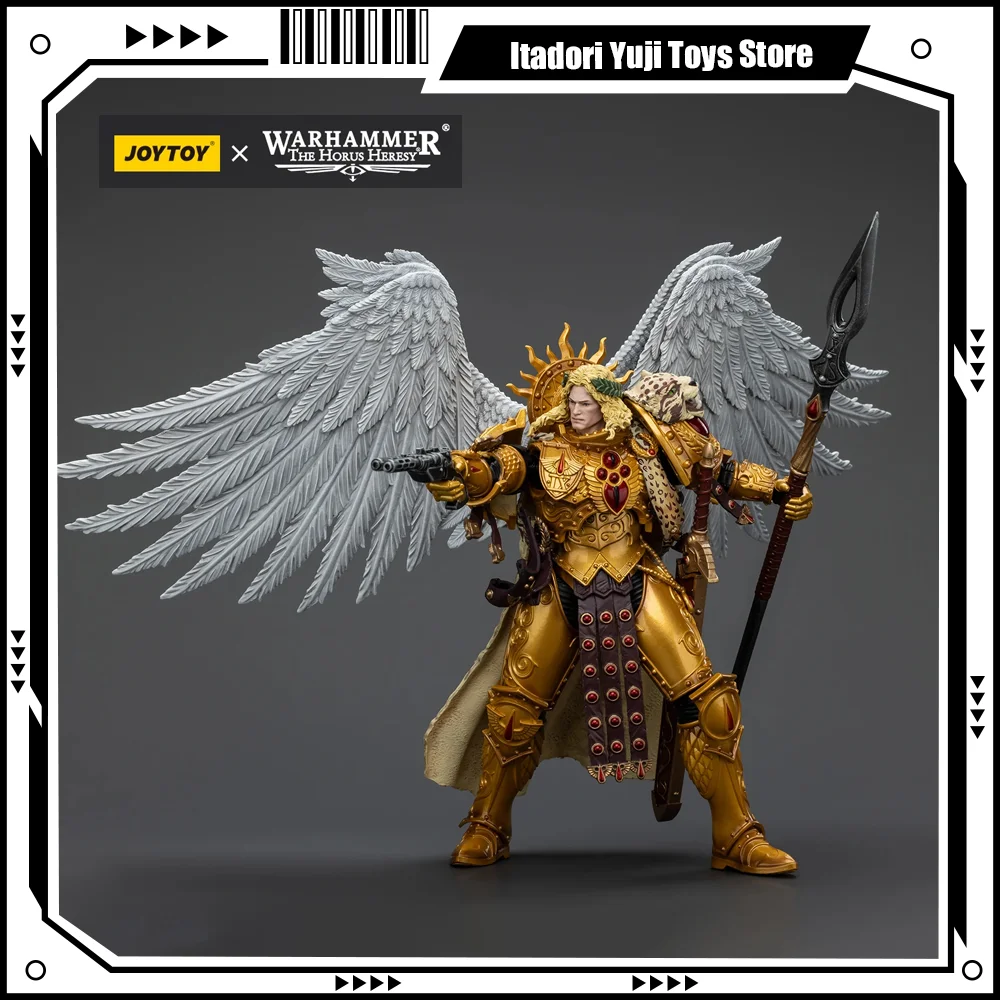 JOYTOY 1/18 Warhammer 40K The Horus Heresy Anime Action Figure Blood Angels Sanguinius Primarch of The IXth Legion  Figurine Toy