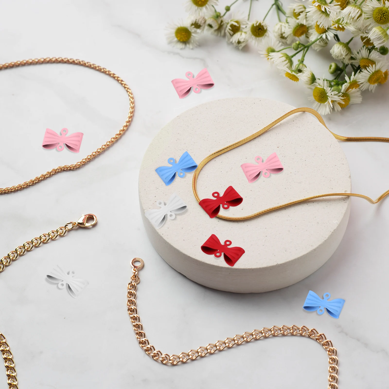 

40pcs Jewelry Pendant Pendant Bracelet Earring Diy Crafts Accessories Jewelry Necklace Mini Charms Keychain Charms