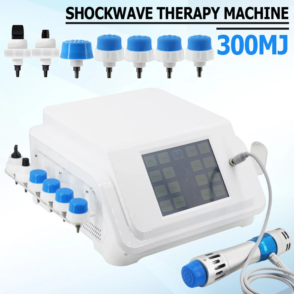 

New 300MJ Shockwave Therapy Machine For Effective ED Treatment Pain Relief Physiotherapy Shock Wave Massager Home Use Massage