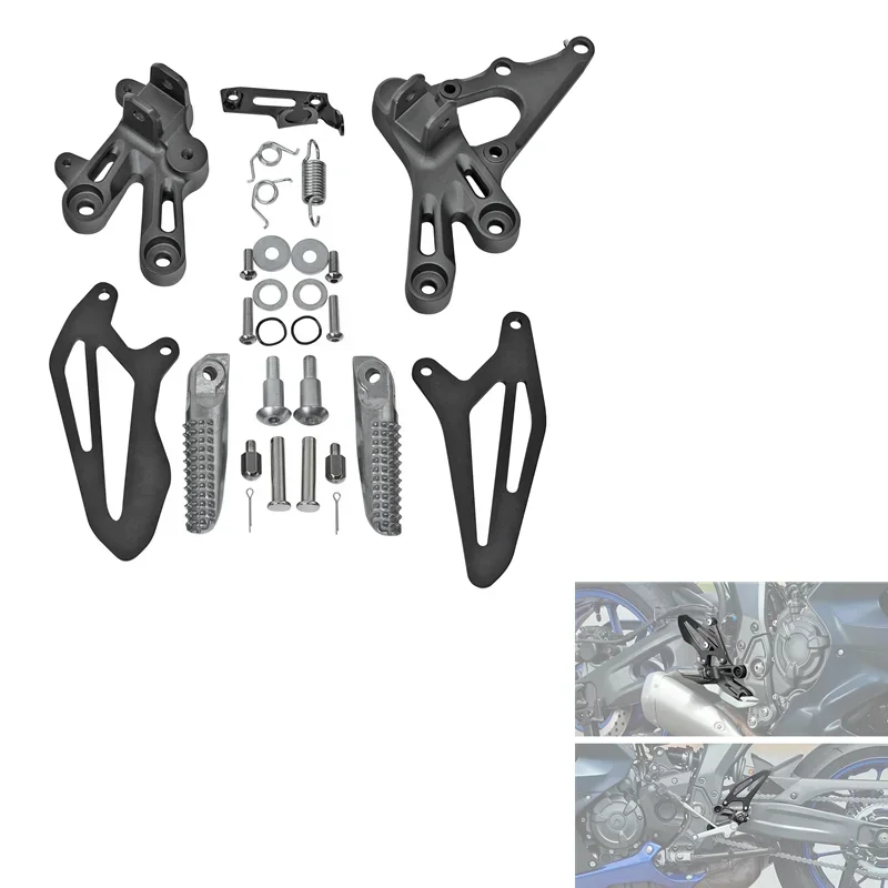 

Driver Foot Pegs Pedals Bracket Mount For Yamaha YZF-R7 YZFR7 YZF R7 2022-2023 Moto Acsessories Accessory
