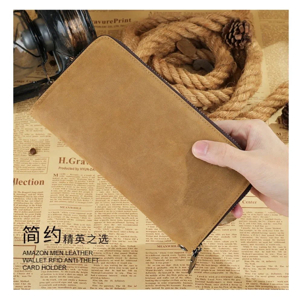 

Store High quality hot selling men's genuine leather handbag menbag, top layer cowhide handbag, high-end mobile phone handbag