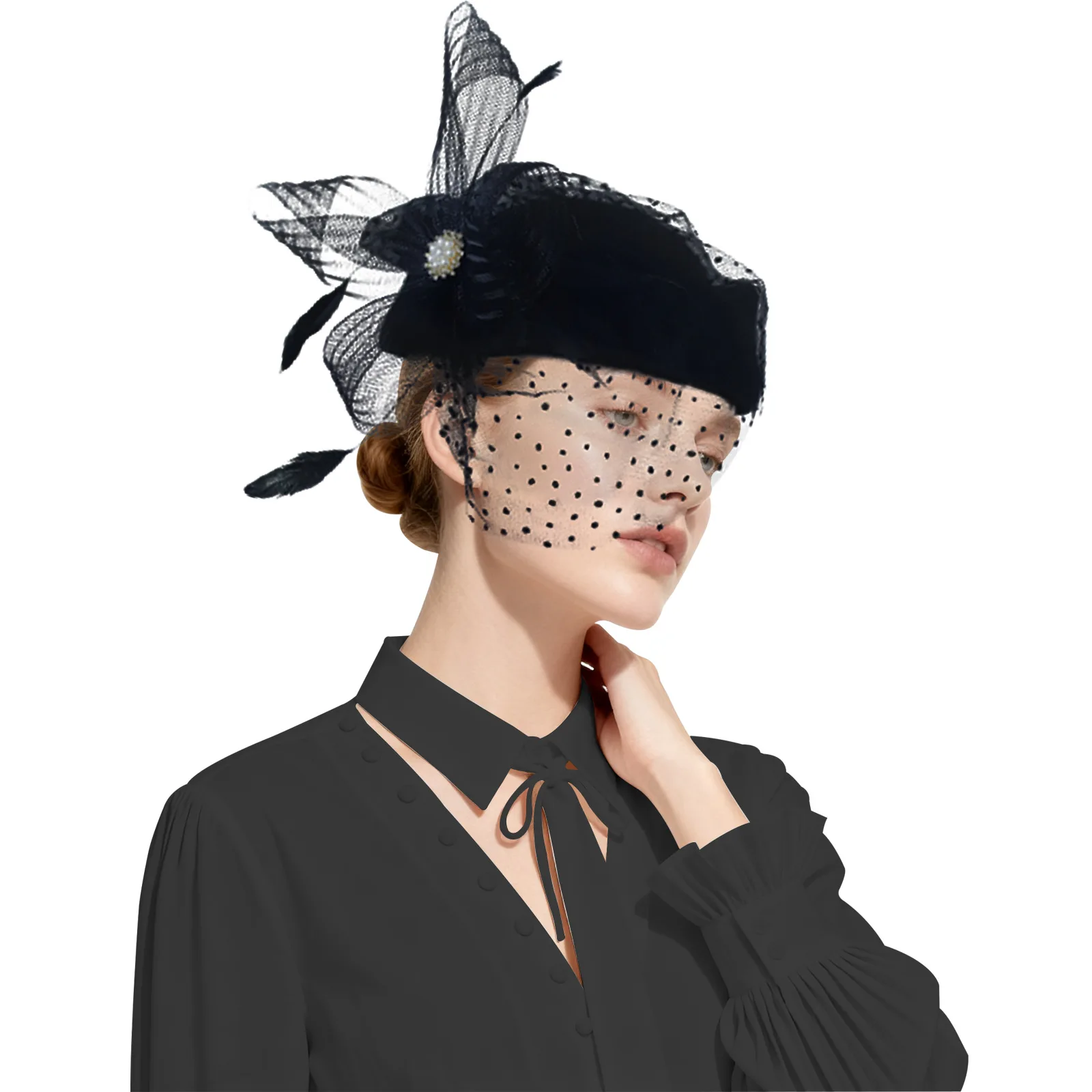 African Headtie Fashion Summer Autumn African Turban Hat for Women Church Mesh Soft Caps for Party Casual Head Wrap 2026