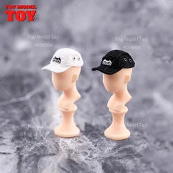 1/12 Scale Duck Tongue Cap Fashion Knitted Yarn Hat Round Beach Hat Model for 6'' Female Male Soldier Action Figure Body Dolls