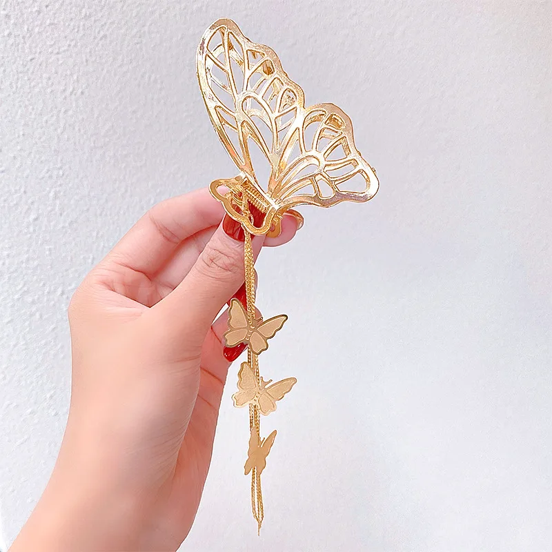 1 Pc Big Hair Claws Elegant Transparent Hair Clips Hairpins Barrette Headwear for Women Hair Accessories Make UP Washing Tool