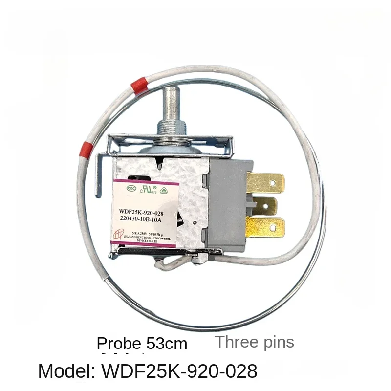For Homa/TCL Refrigerator Thermostat WDF25K-920-028 WDF25K-1070-028 Mechanical Temperature Control Switch