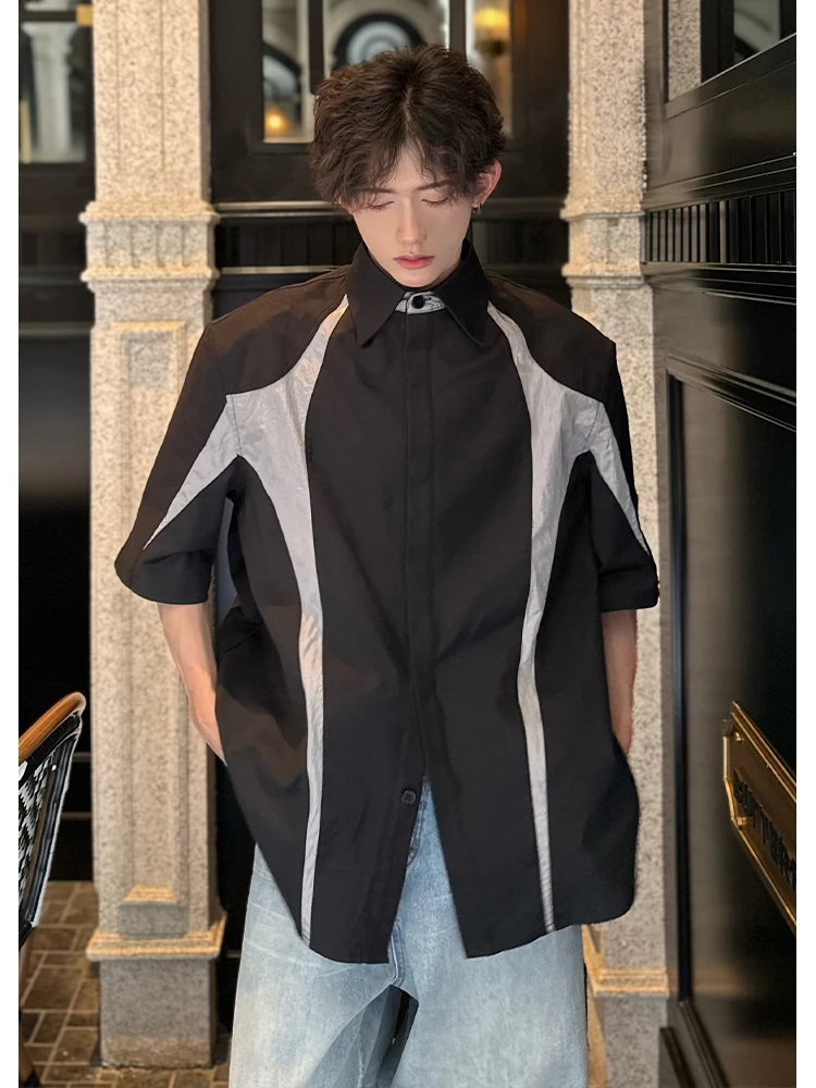 

Мужская куртка-бомбер Deconstructed с цветными вставками в американском стиле, дизайнерская, премиум-качество, весна-лето...