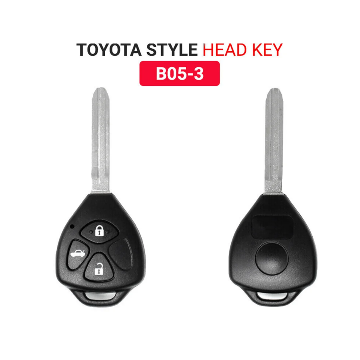 KEYDIY-B05-3 KD Controle Remoto Chave Do Carro, Universal 3 Botão para Toyota Style, KD900, KD-X2, MINI, URG200 Programador