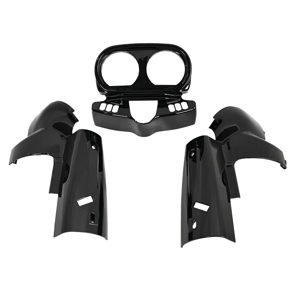 

Запчасти для мотоциклов, черный корпус прибора из АБС-пластика, подходящий для Harley Road Glide 2015-2023