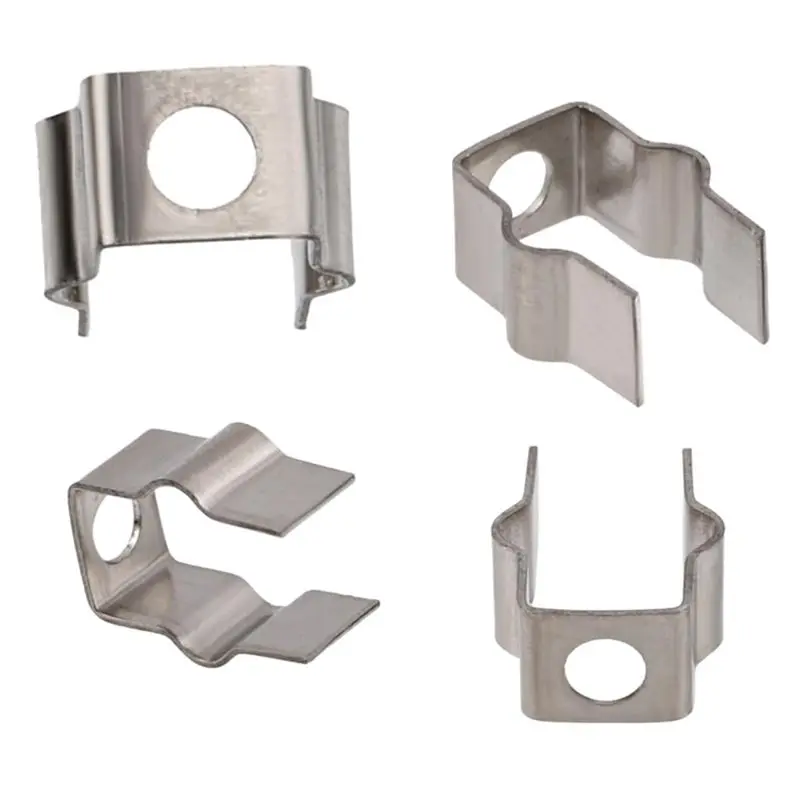 B98A 4 Pcs Metal Mount Clip for Shark IQ & AI AV2501S Robot Vacuum Side Brush Retaining Clips, Durable Replacement Parts