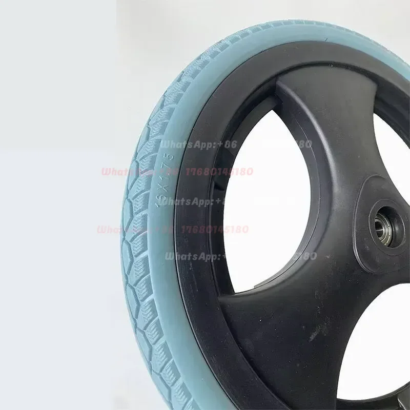PU Solid Wheelchair Replacement Tires 6 8 12 16 Inch Wheelchair Wheel Spare Accessories