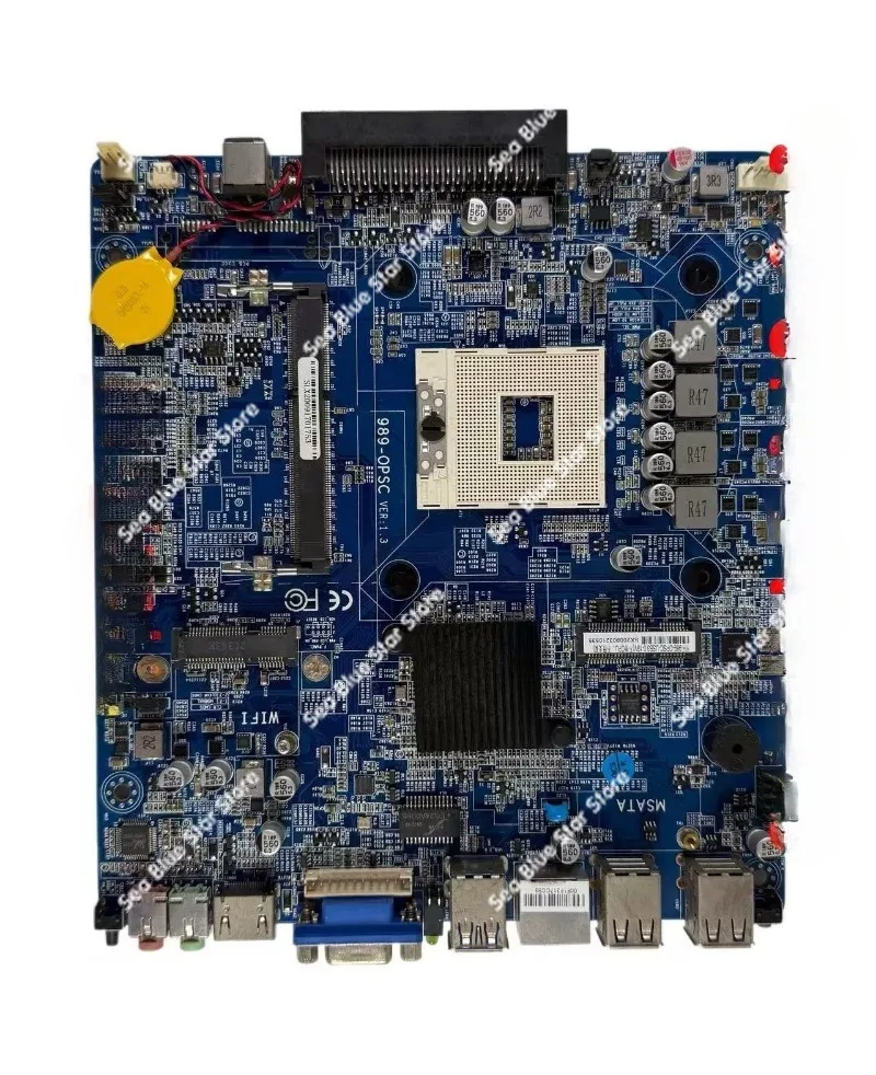 OPS-HM65/77ITX Teaching and Office Integrated Main Board I3I5I7 All-in-one Machine, Second-hand Disassembly of The Main Board