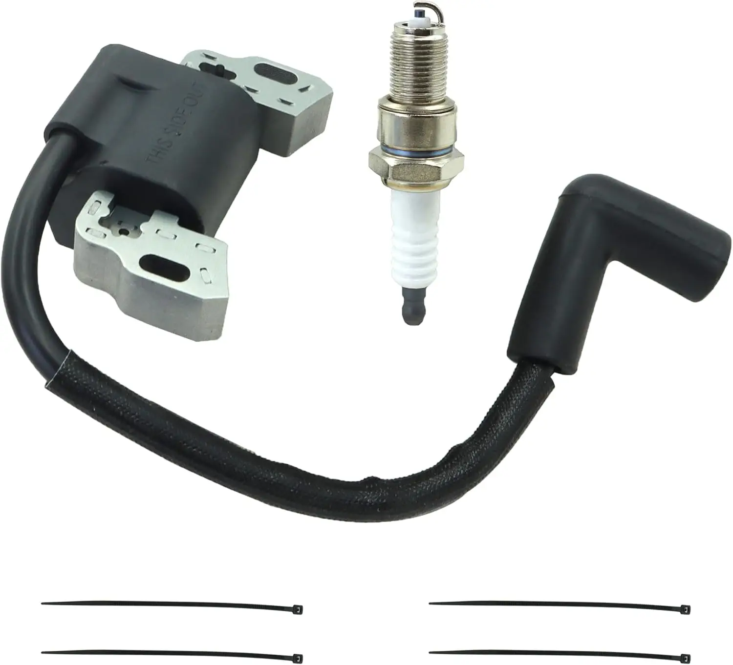 799582 Zündspule 84005272 Magneto-Armatur für BS 08P502 Rasenmäher-Motor mit Zündkerze, Ersatz für 593872 798534