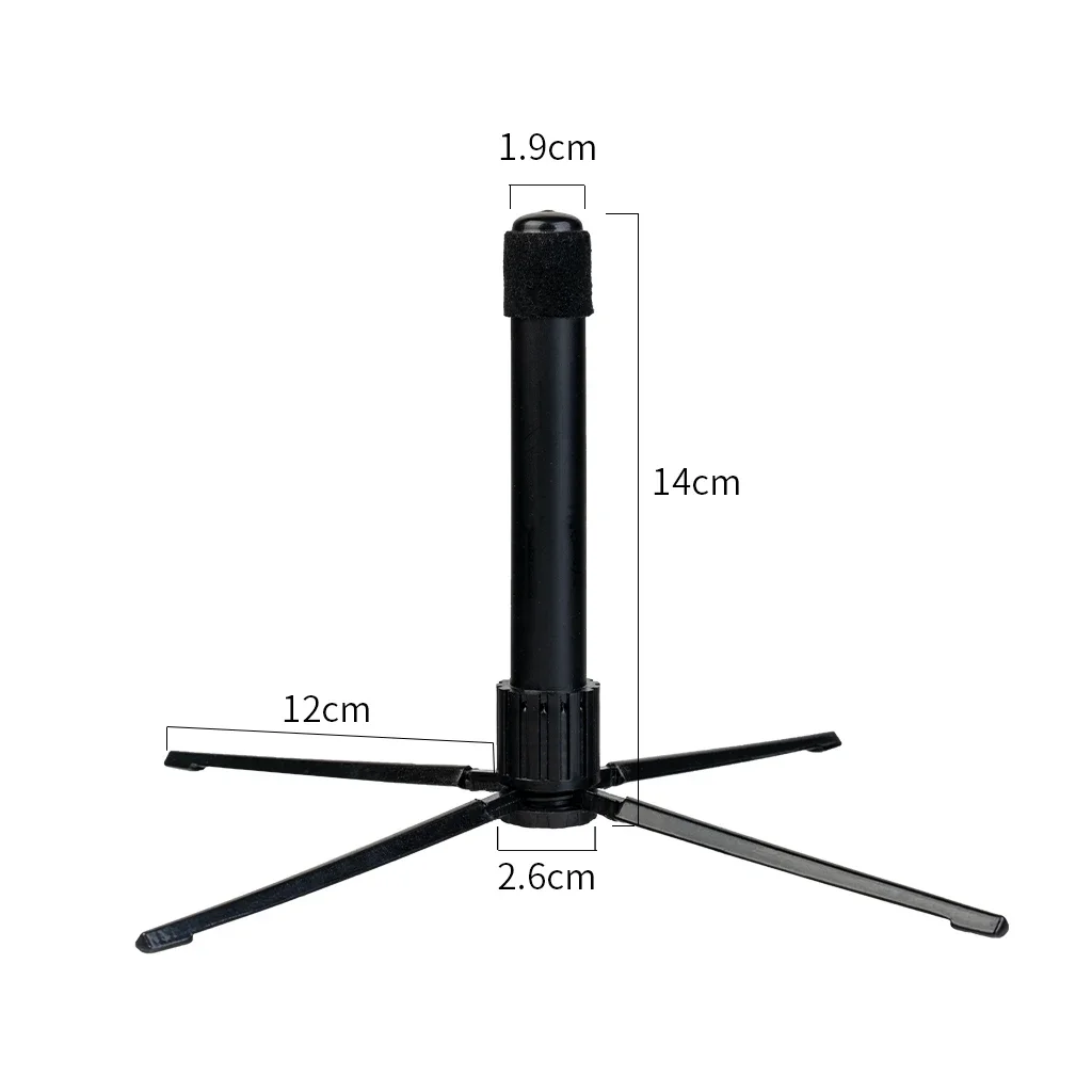 Flute Stand Clarinet Holder Foldable Tripod Holder Stand 3 Legs Base Foldable For Flutes Clarinet Instrumentos De Viento