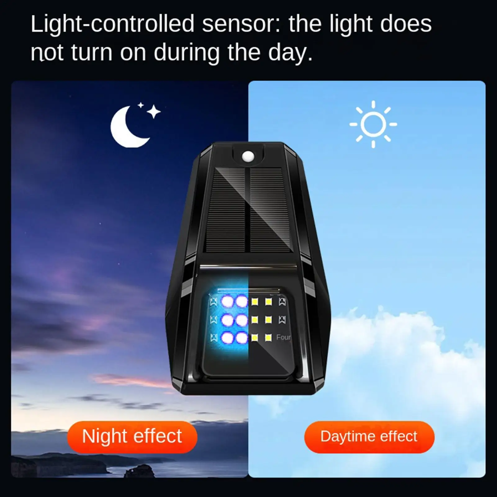For For Trucks And Cars Solar Car Roof Lights Waterproof LED Roof Lamp Solar Powered Cab Lights For Suv Rv Automotive Vehicle