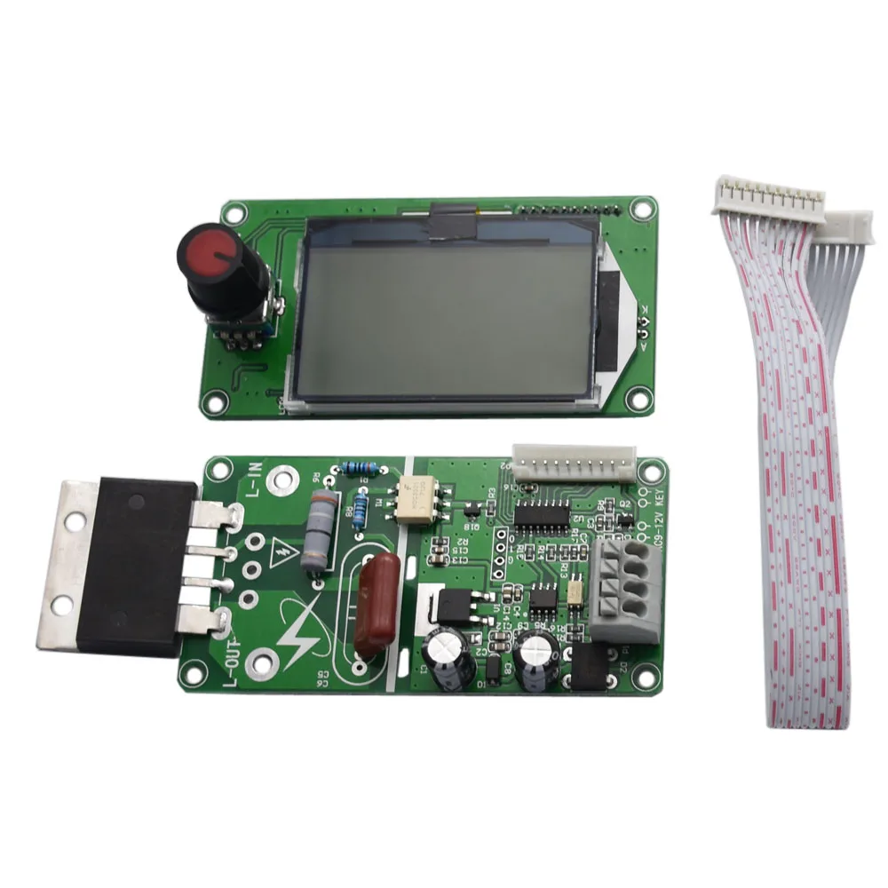 100A Digital Lcd Double Pulse Encoder Spot Welder Machine Time Control Board