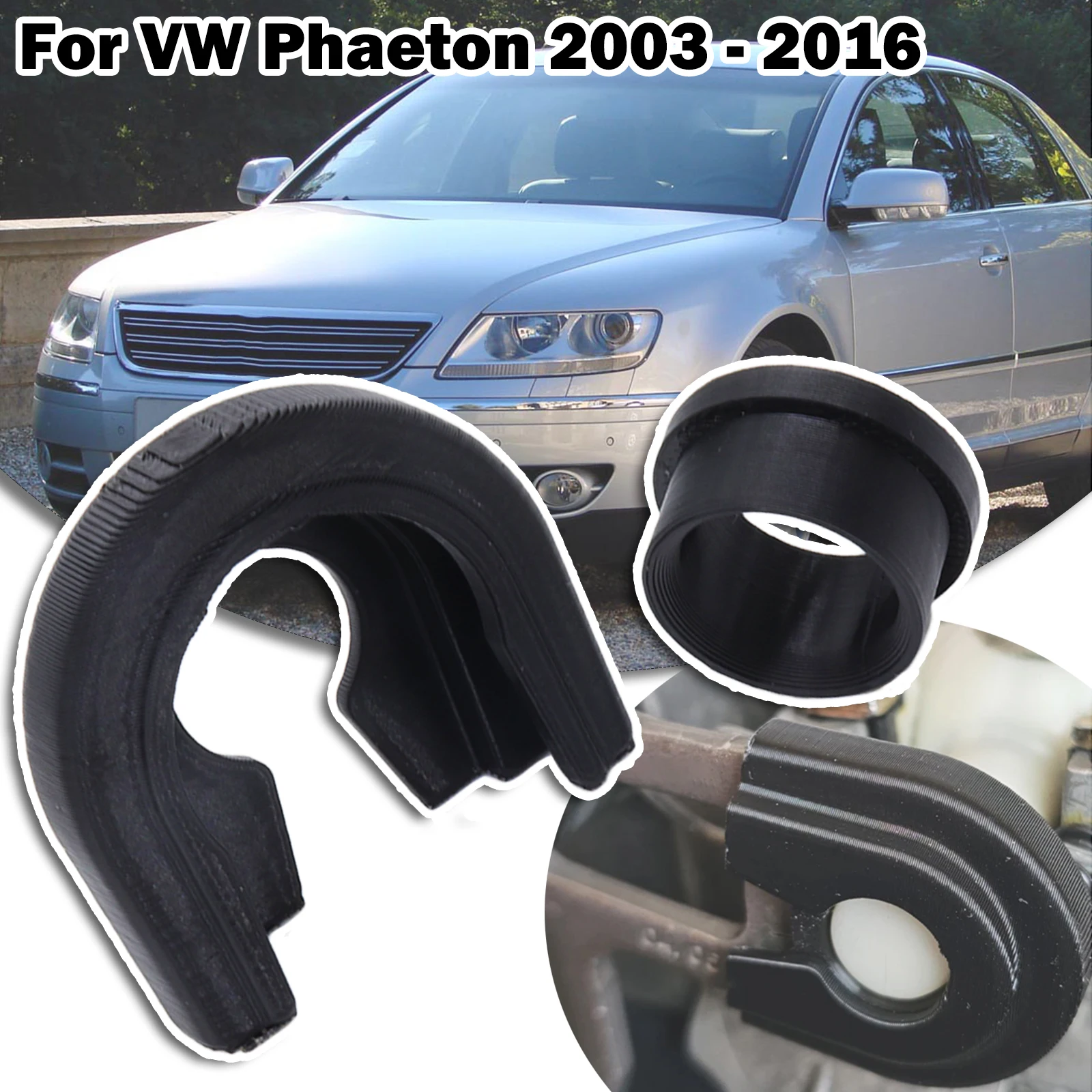 

2pcs For VW Phaeton Upgrade Hard Plastic Gearbox Bushing Manual Trans First Gear Head Shift Lever Bearing Repair Kit 2003 - 2016