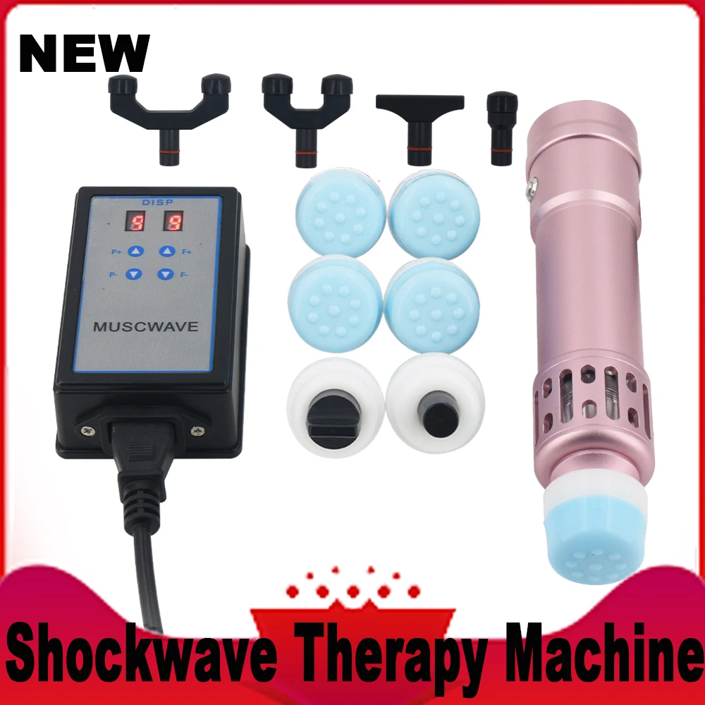 

2 In 1 Shockwave Therapy Machine ED Treatment Joint Pain Relief Body Relax Massager 300MJ Shock Wave Equipment