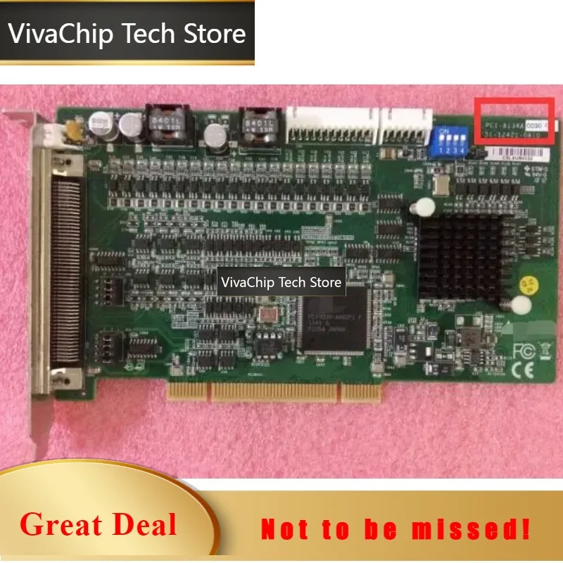 Контроллер движения VivaChip TechPCI-8134A 4-осевой, 100% исправен