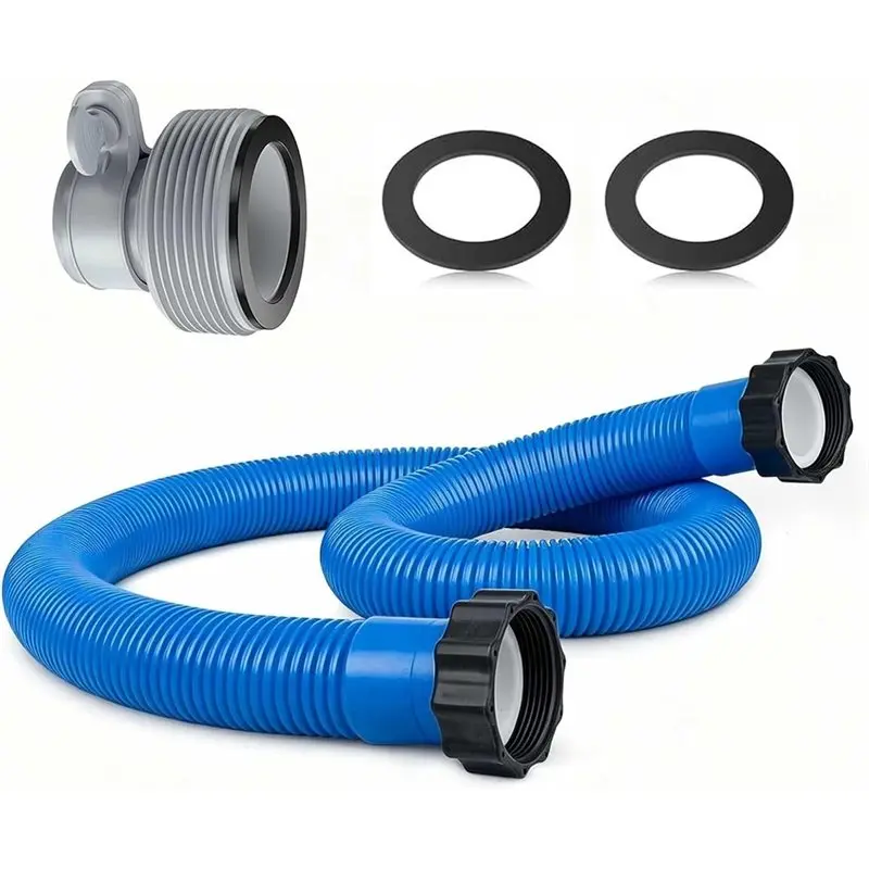 ¡Bajada de Precio! Mangueras para bomba de piscina de 1,5 pulgadas compatibles con el kit de conectores tipo B para piscinas elevadas y de agua salada.