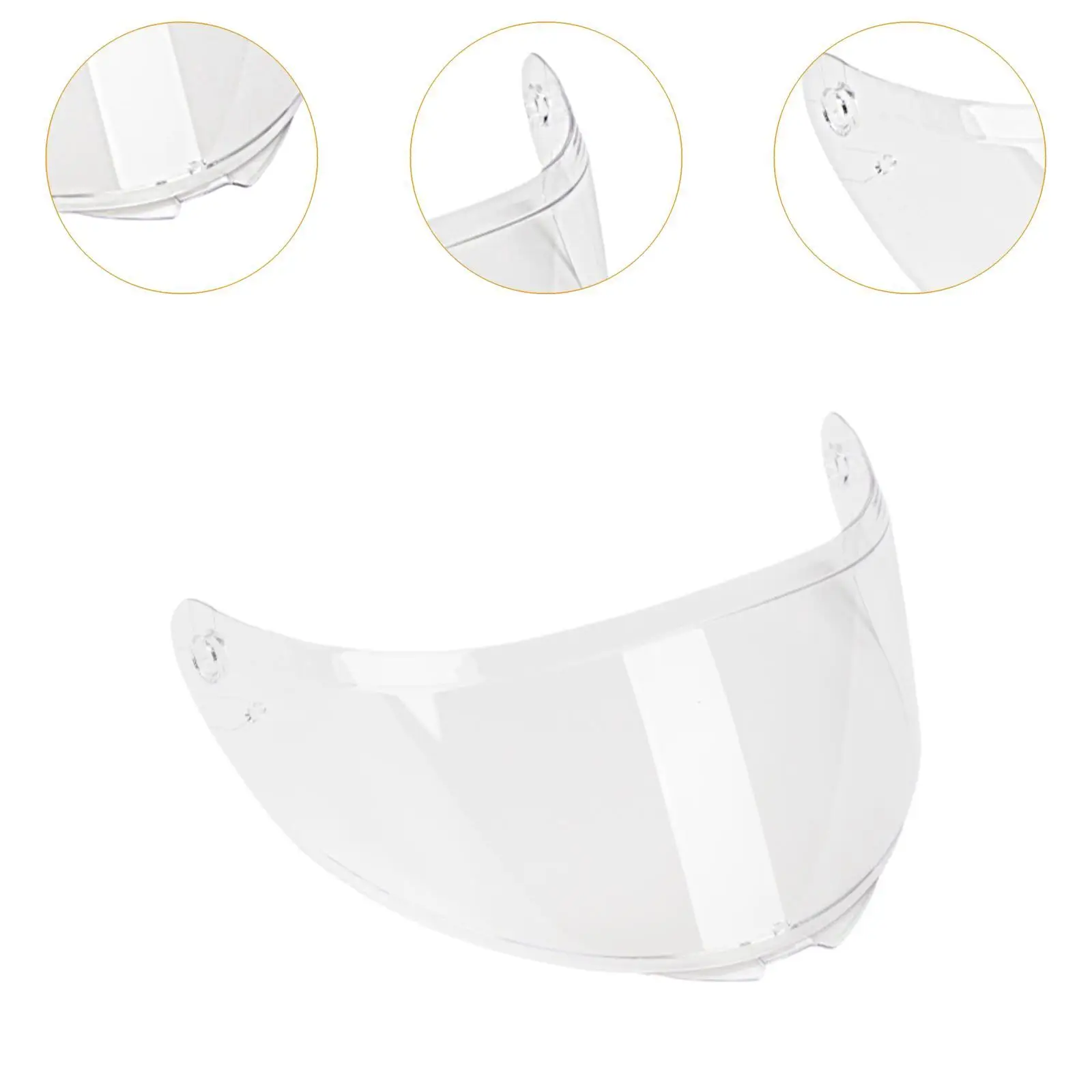 

Helmet Visor Replace Part Windproof Motorbike Motorcycle Fog Resistant Easy to
