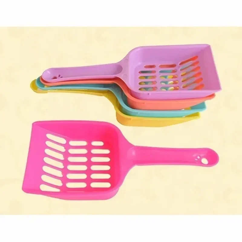 Hot Sale New Extended PP Cat Litter Scoop Picker Multi Color Durable China Pet Supplies Cleaning Tool Plastic Shovel