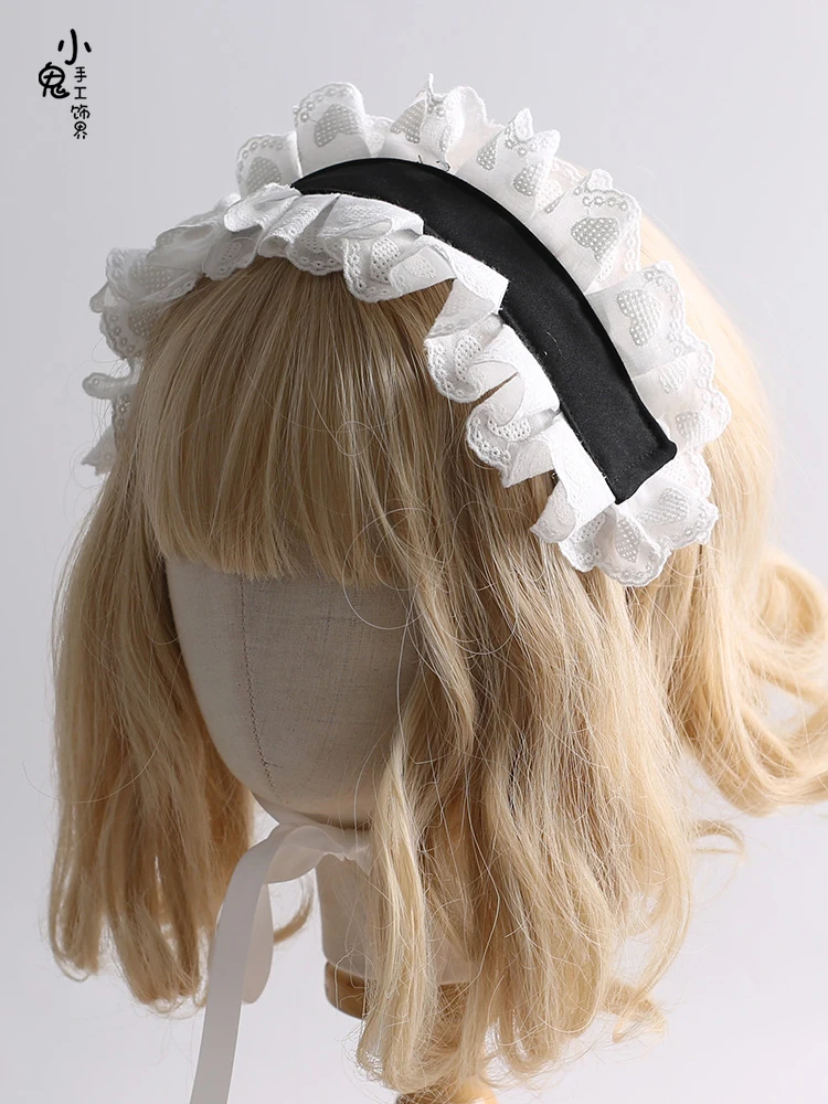 Japanese maid headdress sweet cute headband Soft girl Girl Uehara Miori Tsukimai