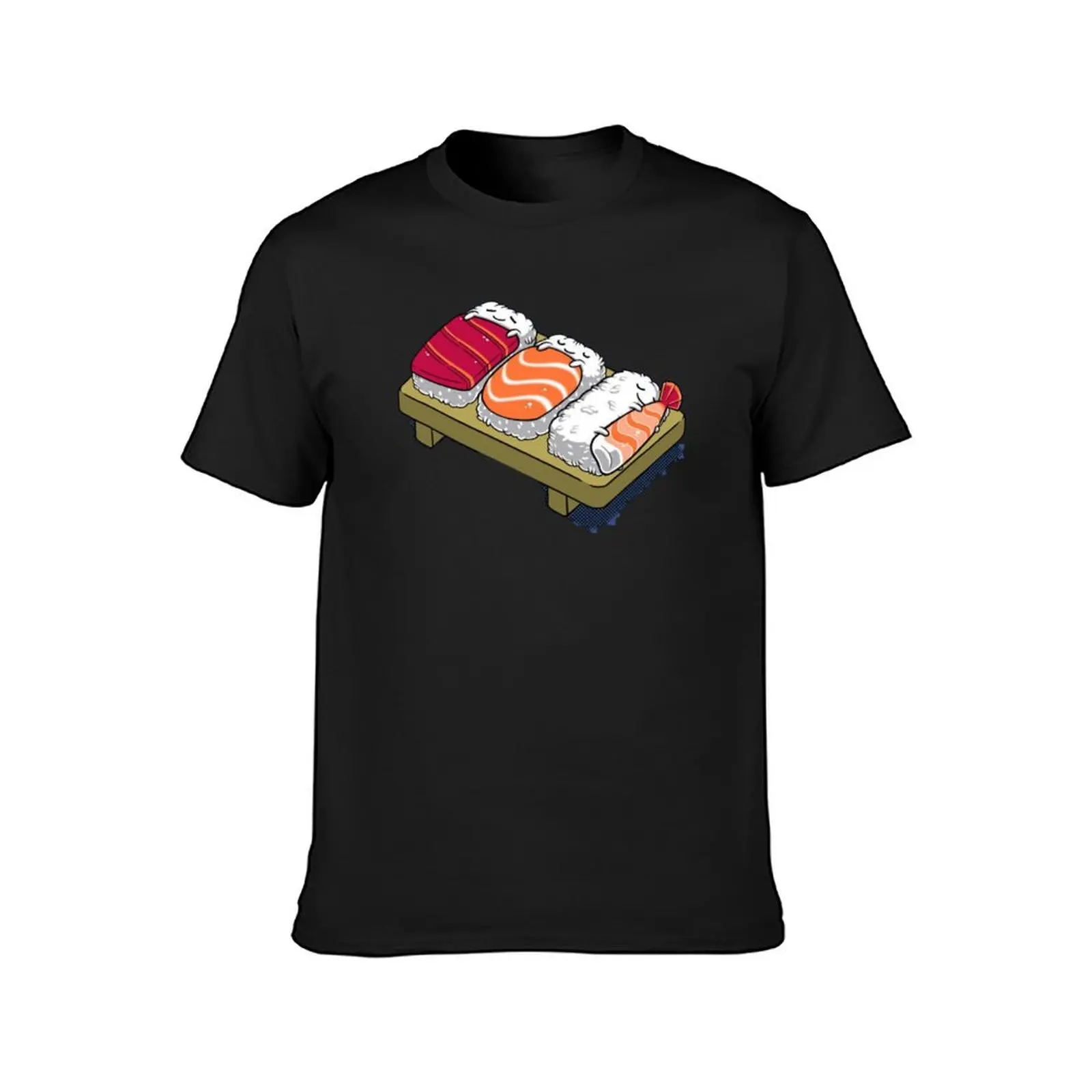 1 SUSHI.. 2 SUSHI.. 3 SUSHI... T-Shirt oversized blanks tshirts for men