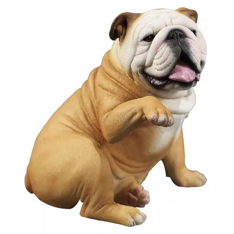 

Bulldog, simulated dogdog model home car ornament