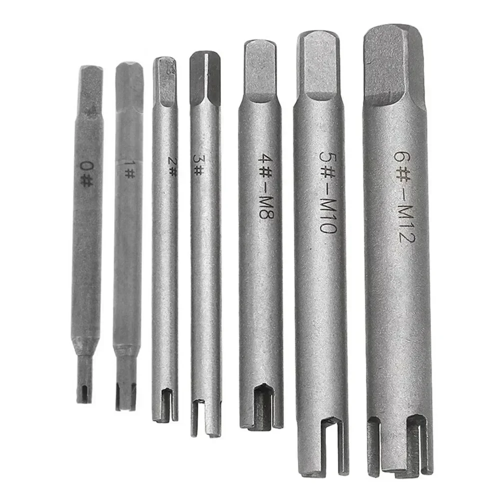For Damaged Screw Tap Extractor 4 M5 M6 M8 M10 Broken Screw Tap Remover Wrench Drill Bit Broken Tap Extractor Hand Tools