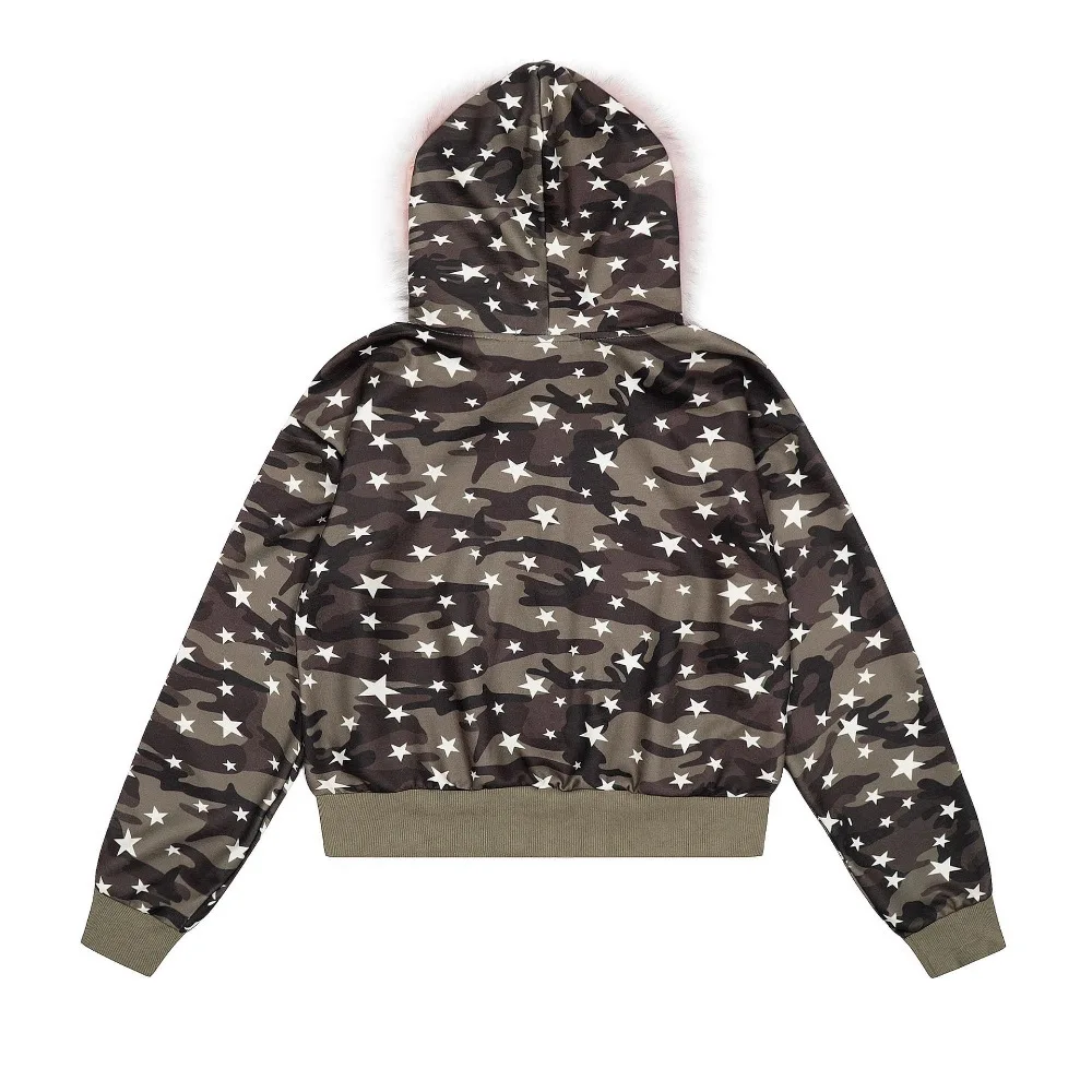 Männer Zip Up Hoodie High Street Camo Print Übergroße Fleece Sherpa Gefüttert Herbst Winter Casual Streetwear Vintage Ins Stil