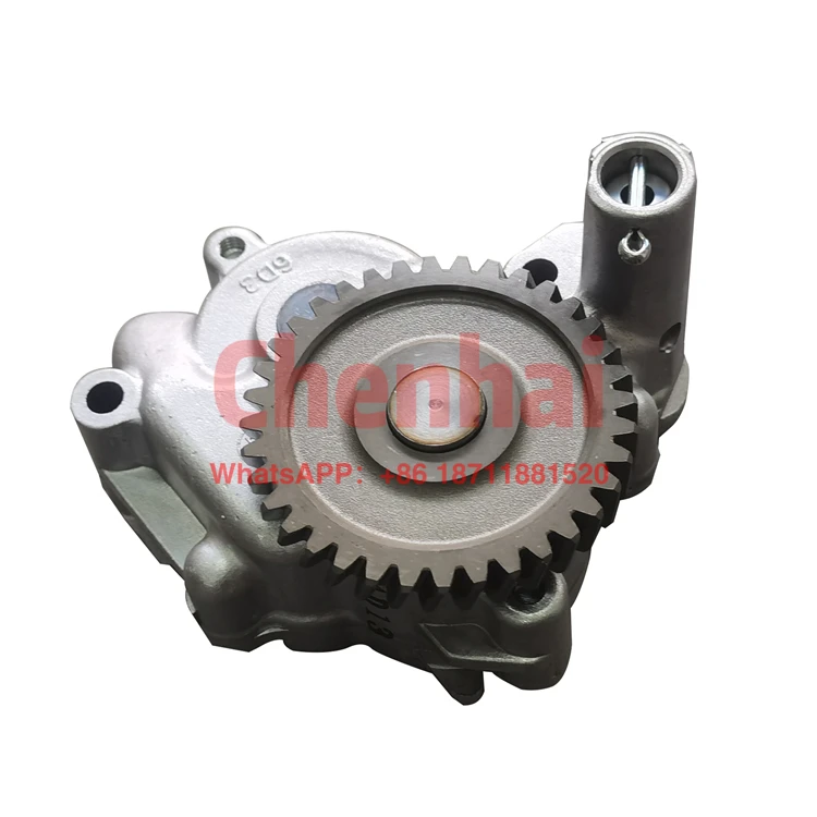 original Excavator  Engine Oil Pump 6d34 ME084735 sk200-6e sk230-6e