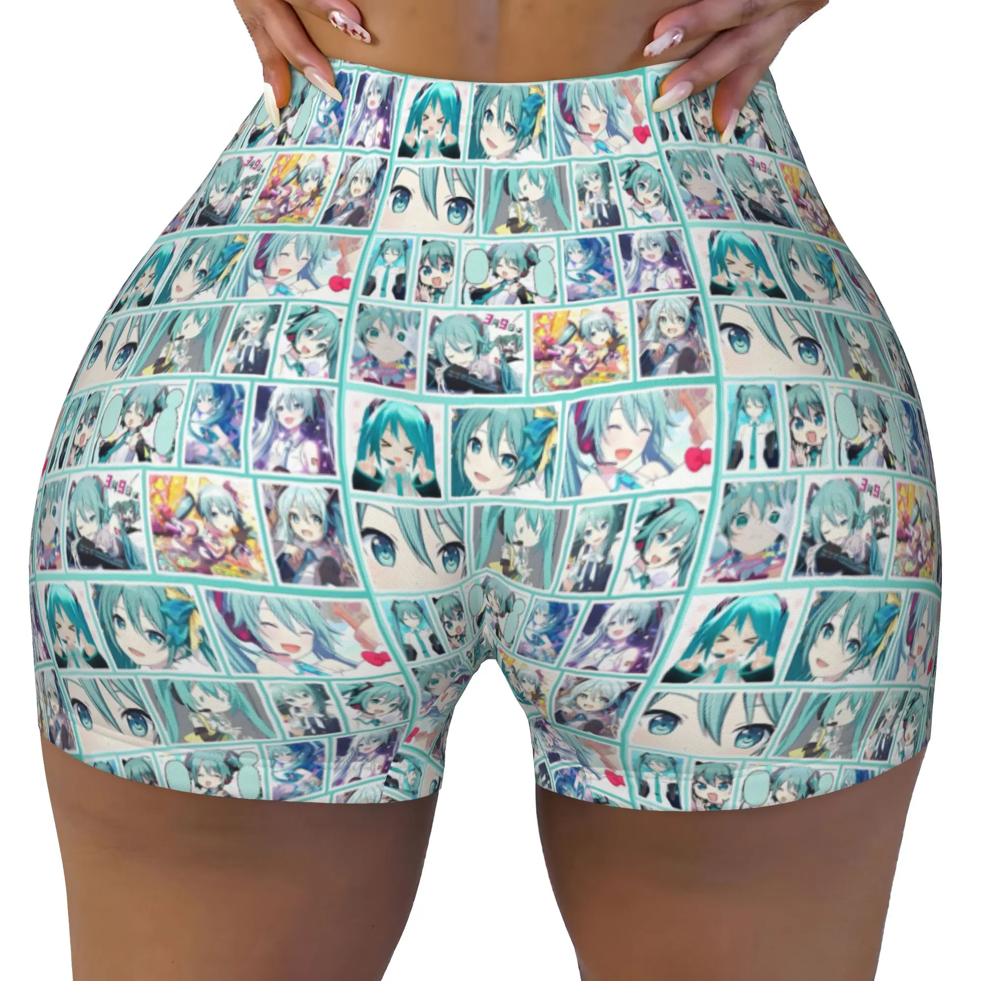 h-hatsune-m-miku-vocaloid-utaite-anime-volei-ciclista-shorts-de-treino-femininos-danca-eletronica-j-pop-ginasio-atletico-yoga
