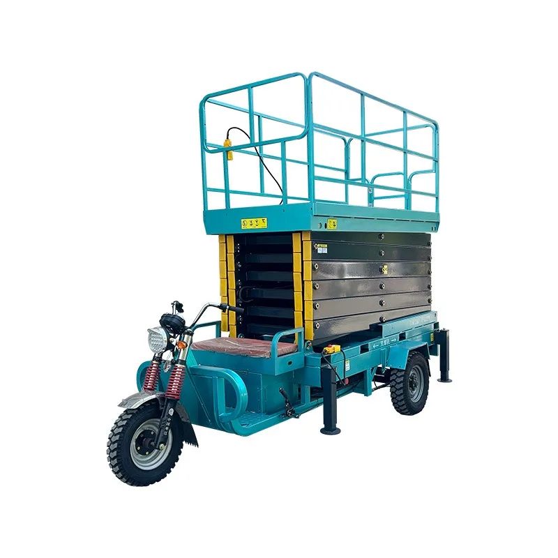 منصة رفع هيدروليكية كهربائية من FOB مثبتة على السيارة مقصية بطول 4-12 متر لشاحنة المرافق وأعمال الصيانة #6