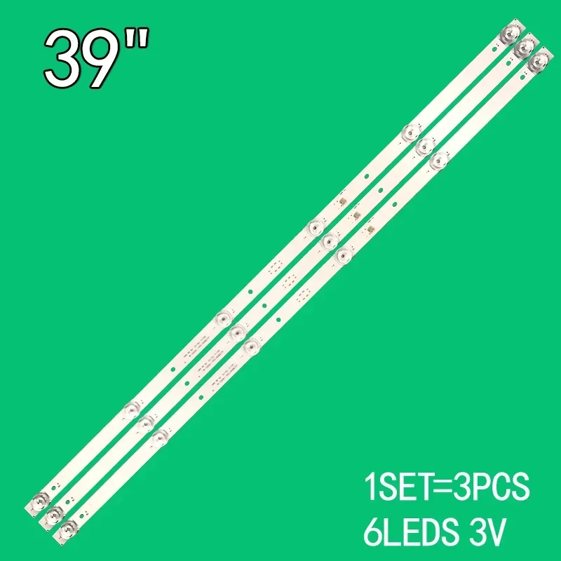 

3PCS is used for the LED backlight strip of Hisense 39 "6 lamp JL. D38561330-140ES-M A390ED2TU1-4