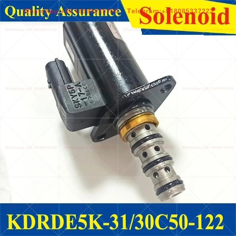 KDRDE5K-31/30C50-122 YN35V00048F1 Solenoid Valve for Kobelco SK250-6E SK130-8S K260-8 SK330-8 SK350LC-8 SK200-8 Exca