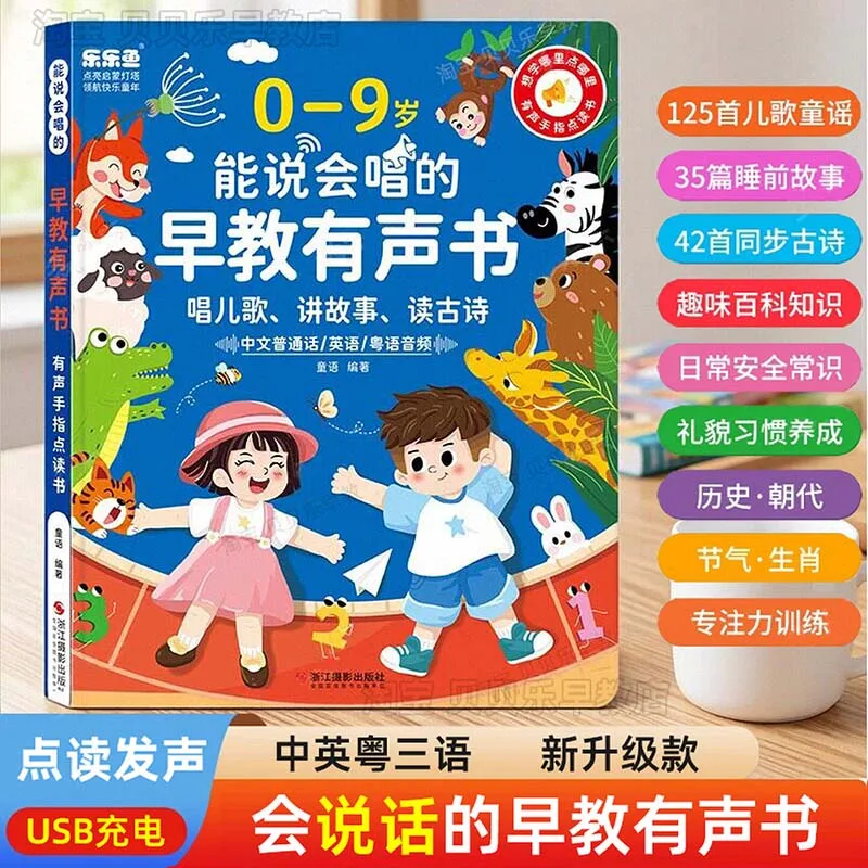 English Vocabulary Audiobook, Synchronized Primary School Classroom, Early Childhood English Education for Children