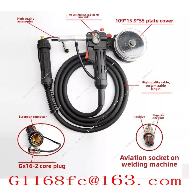NBC200A Gas Shielded Welding Wire Drawing Welding Tool Accessories