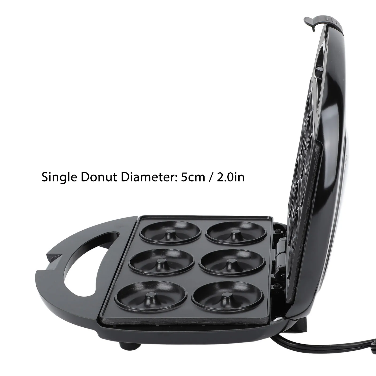 Mini Donut Maker Electric Doughnut Making Machine Non Stick Automatic Intelligent Temperature Control for Kitchen Cake