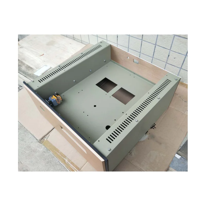 FM الصوتية إعادة محفورة FM711 جميع هيكل مكبر للصوت الألومنيوم لتقوم بها بنفسك الجمعية قذيفة مضخم الصوت الشاسيه