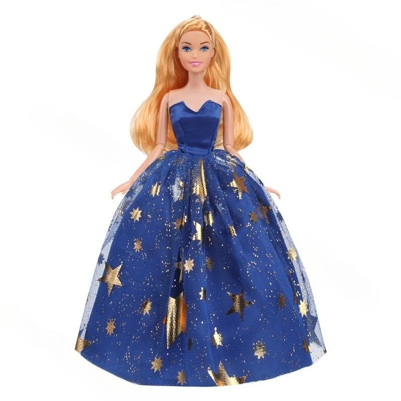 1 Piece 30cm Lady Doll With Clothes Princess Dress Play House Toy for Children