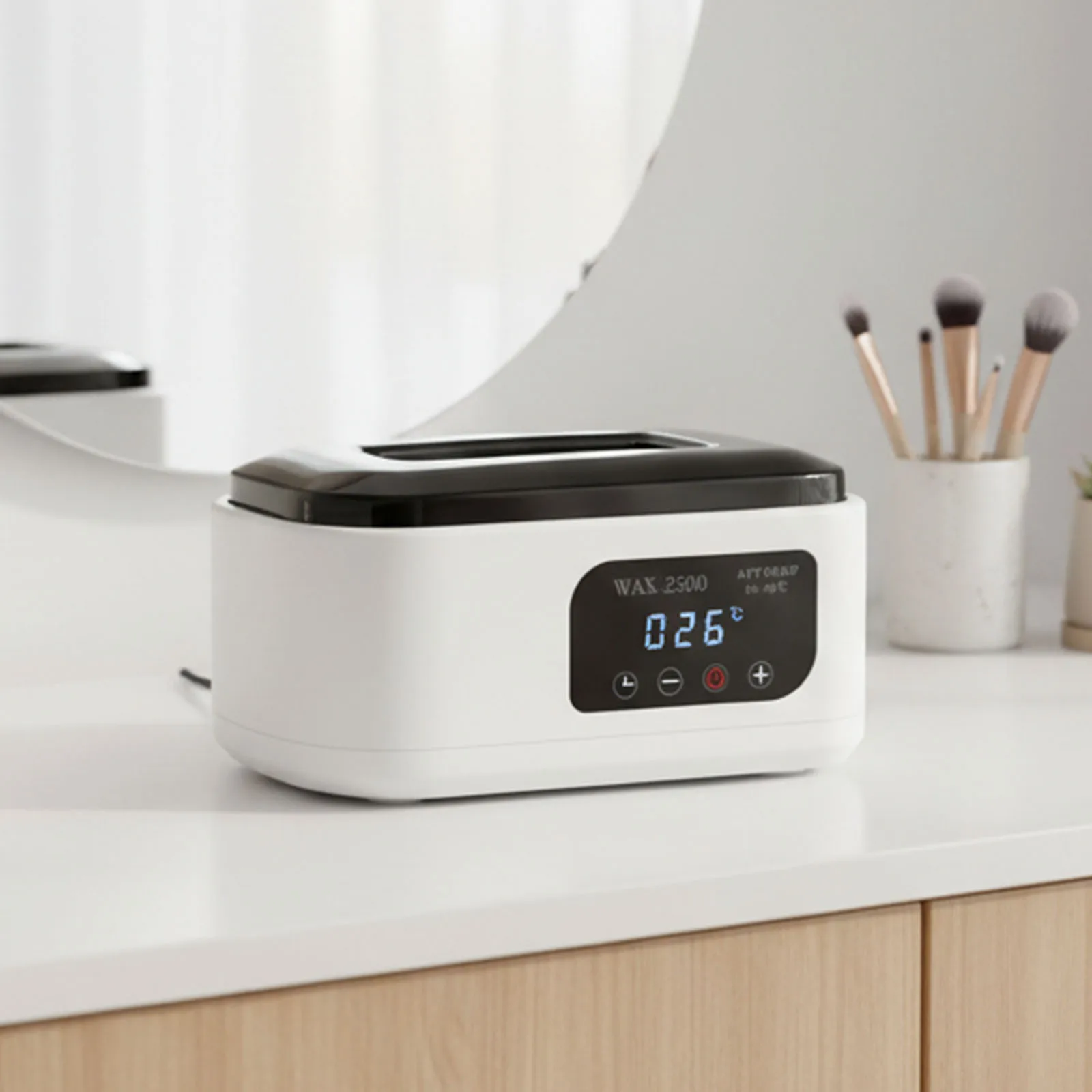 Wax Bean Heating Pot for Hand and Feet with Auto-Timer & Precision Temperature Control for Arthritis Dry Skin Care Home Spa