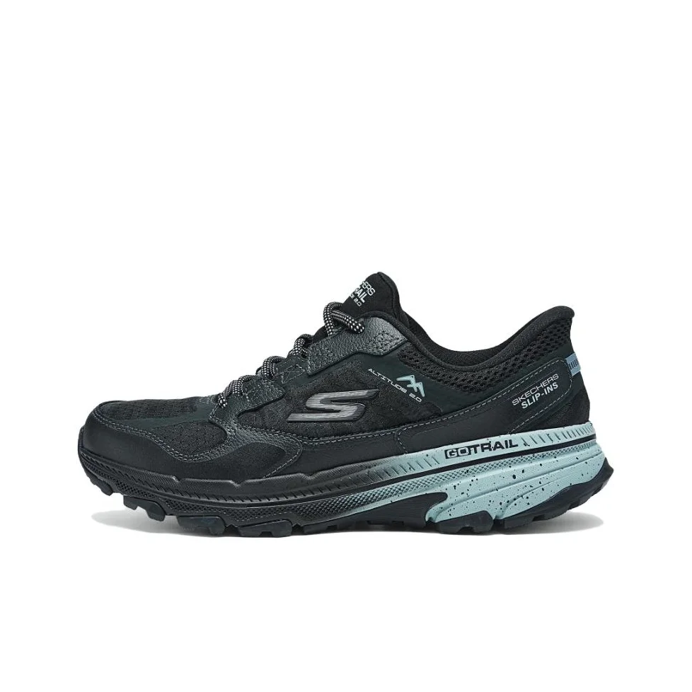 Skechers GO RUN Trail Altitude 2.0 Abrasion Resistant Abrasion Resistant Low top Casual Shoes Men's Black 220762-BLK