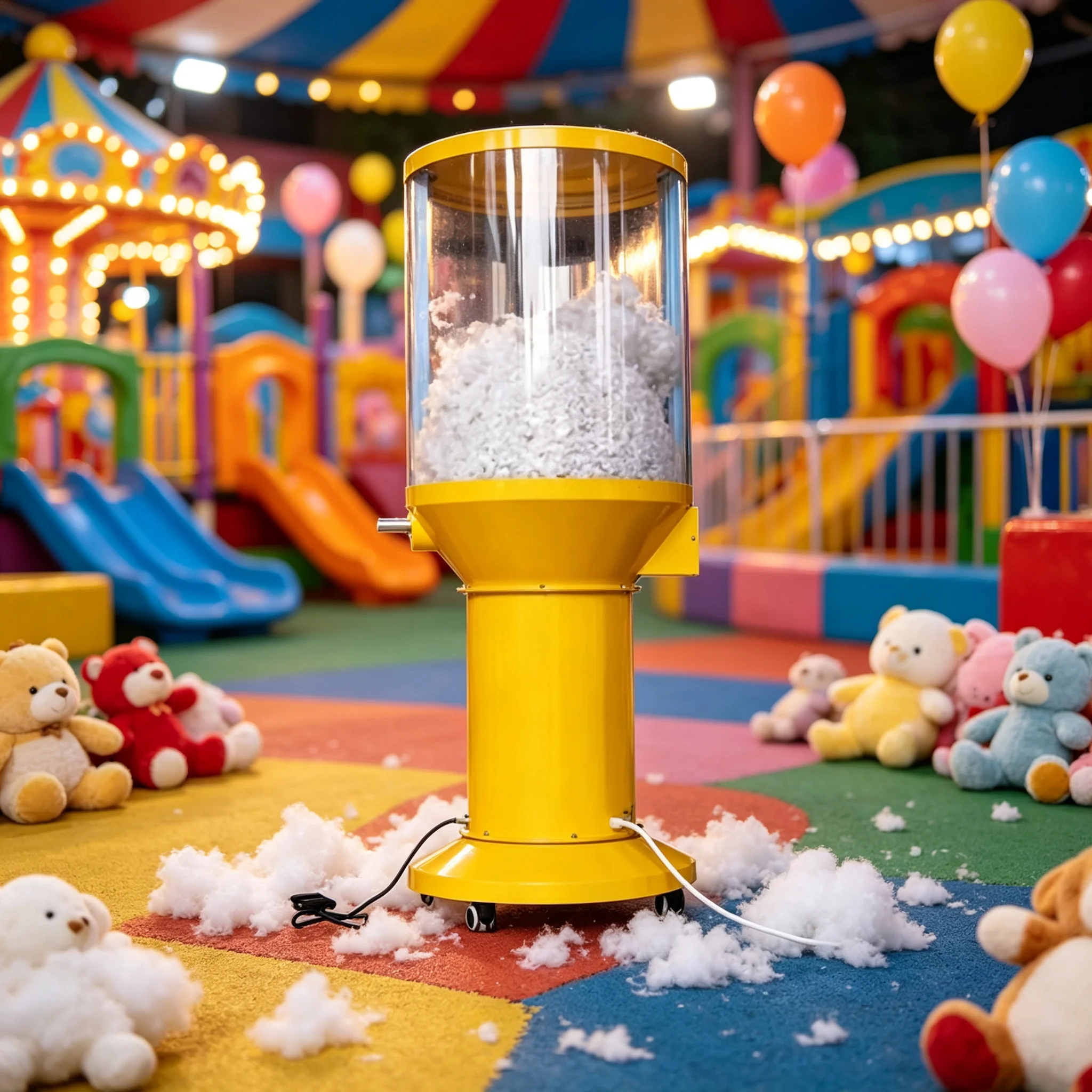 Cotton Stuffing Machine Plush Toy Filling Device Colorful Appearance For Theme Park Entertainment Business Wholesale