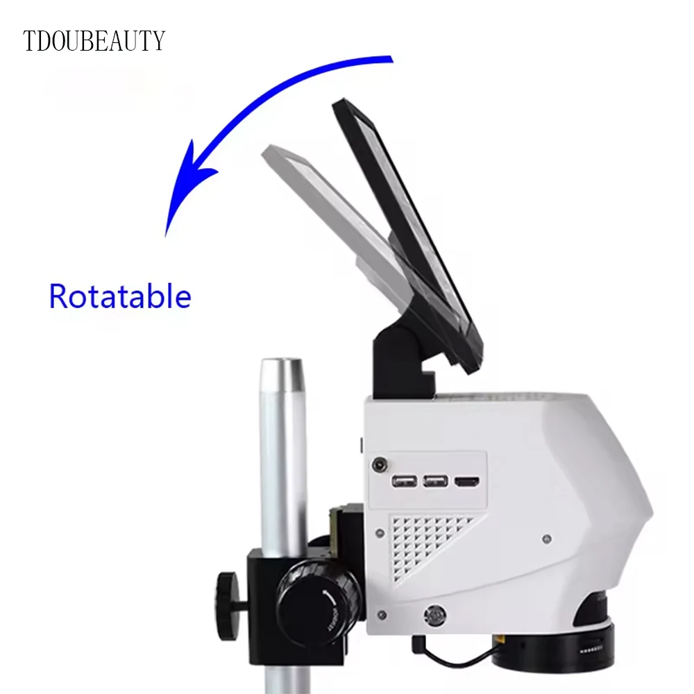 TDOUBEAUTY HVS-300P HD Digital Industrial Stereo Microscope Video Camera HDMI USB for Electronic Inspection & Measurement