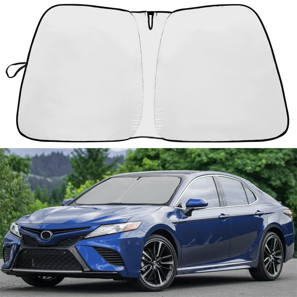 

Car Windshield Sunshade Cover For Toyota Camry 2018-2023 Front Window Sun Shade Visor UV Protection Car Interior Accessories
