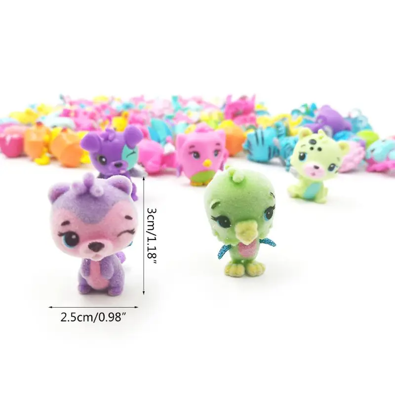 15 pezzi giocattoli per negozi animali piccoli mini animali vecchie figure collezione modelli paesaggistici