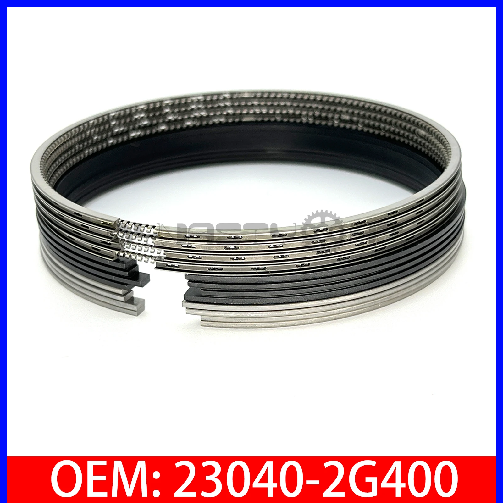 Piston Rings Set  23040-2G400 for Hyundai Santa Fe Kia K5 Optima 2.0L 230402G400