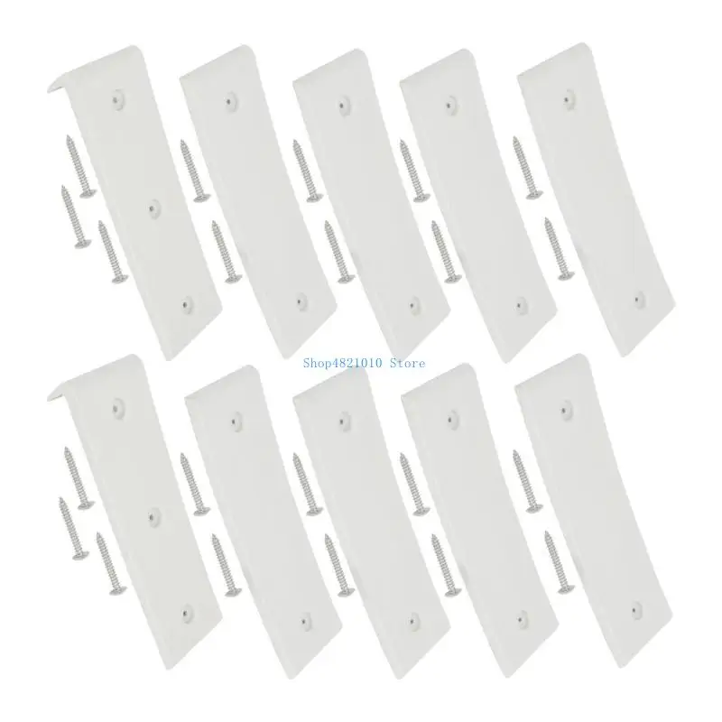 T3LF Heavy Duty ABS Trailer Bunk Slides with End for 3x10 Inches Boat Use