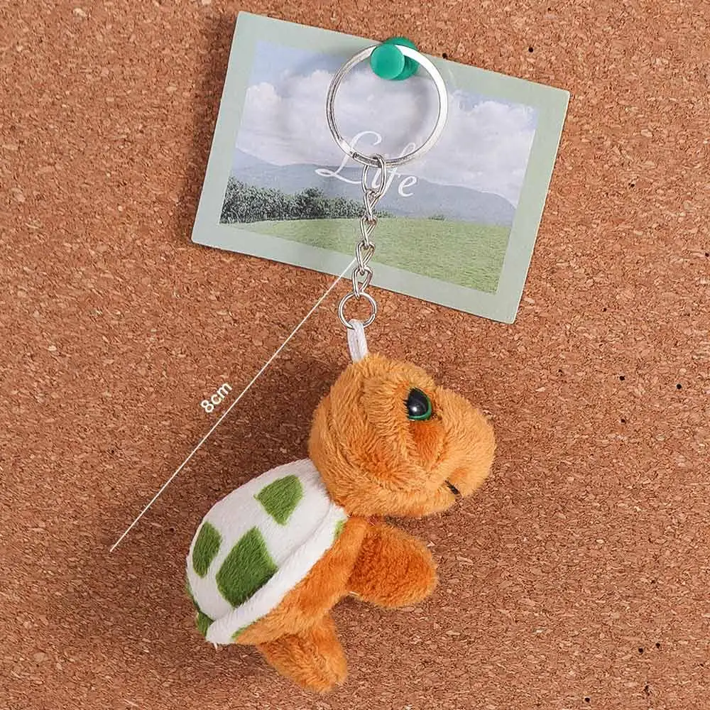 

Stuffed Dolls Turtle Turtle Pendant PP Cotton Turtle Keychain Backpack Charm Room Decoration